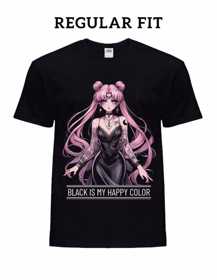 2! NOWOŚĆ Koszulka SAILOR MOON Black Lady by Lolo - obrazek 4