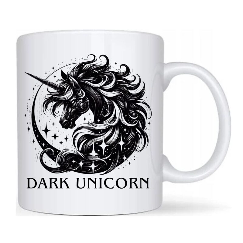 ZESTAW NA PREZENT Kubek Dark Unicorn + GRATISY
