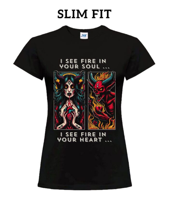 Koszulka ezoteryczna WITCH STYLE Demon of fire