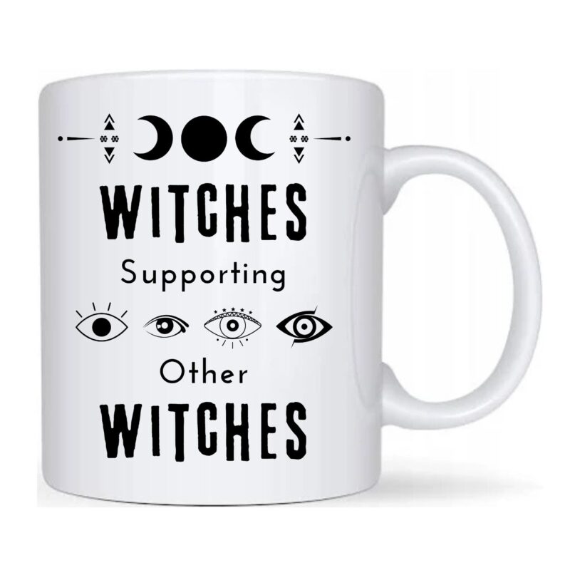 ZESTAW NA PREZENT Kubek Czarownica ABC + GRATISY